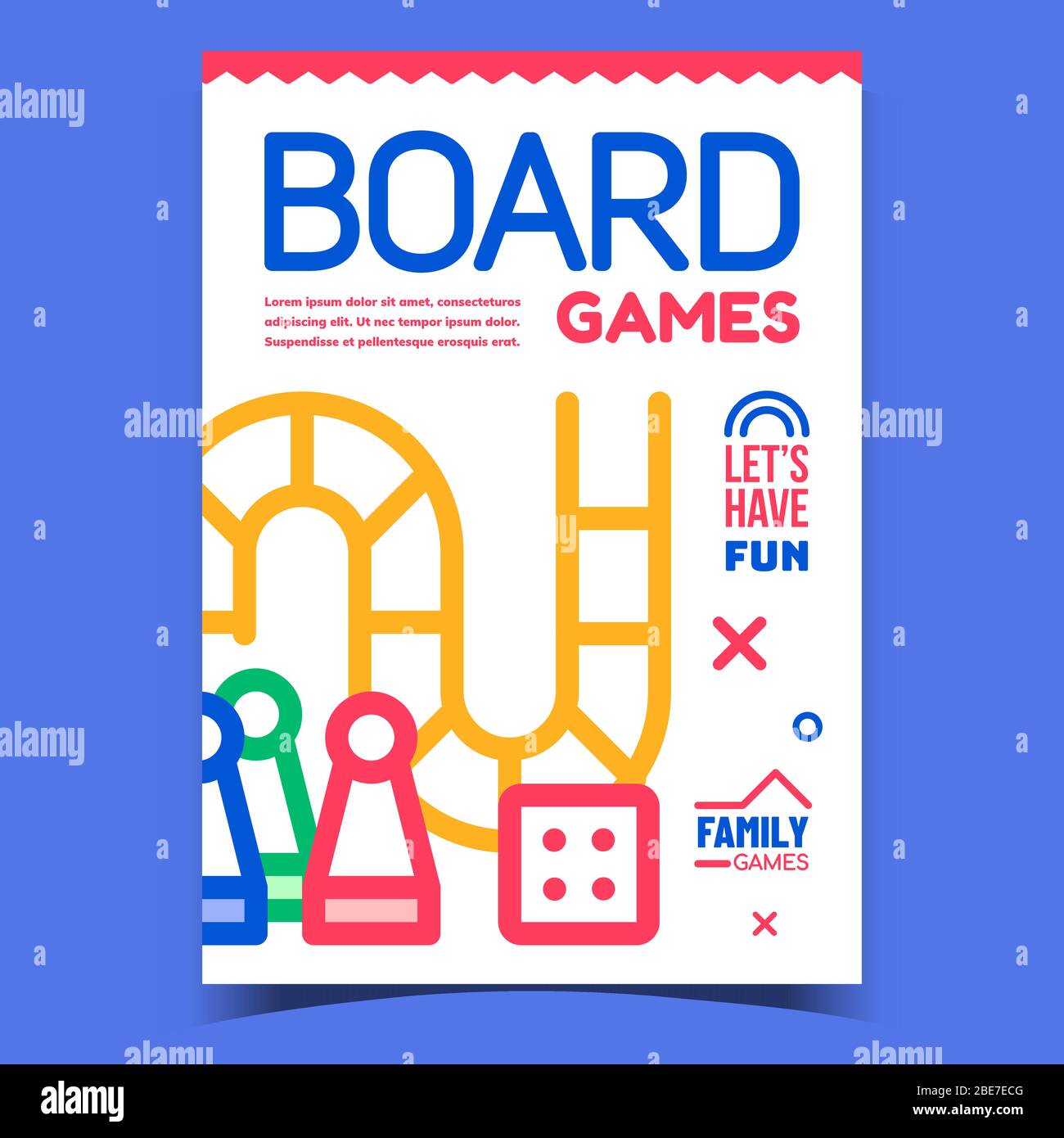 Board Games Creative Advertising Poster Vector Stock Vector Image & Art Alamy