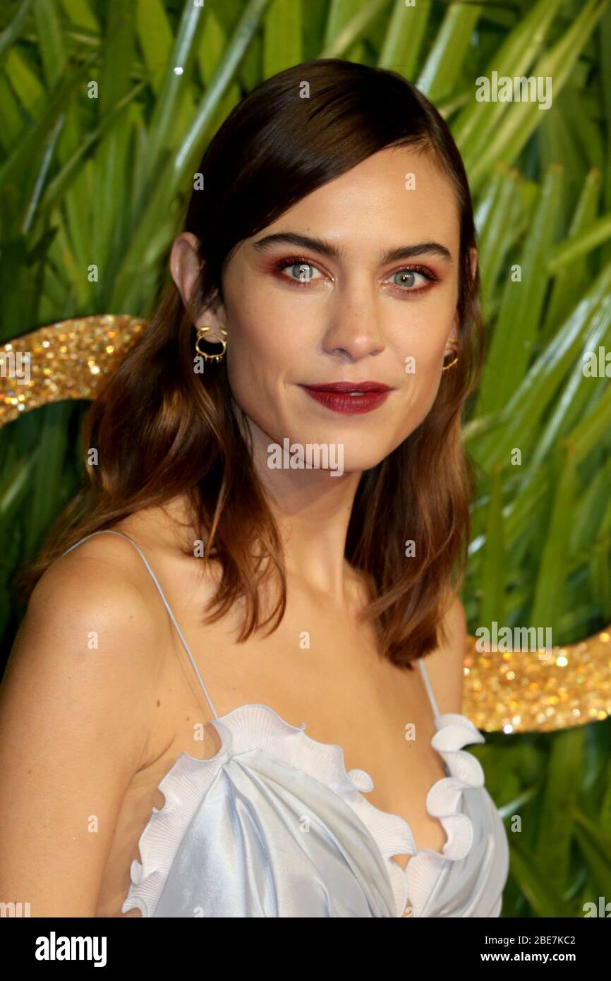 Alexa Chung attends The Fashion Awards 2017 in partnership with ...