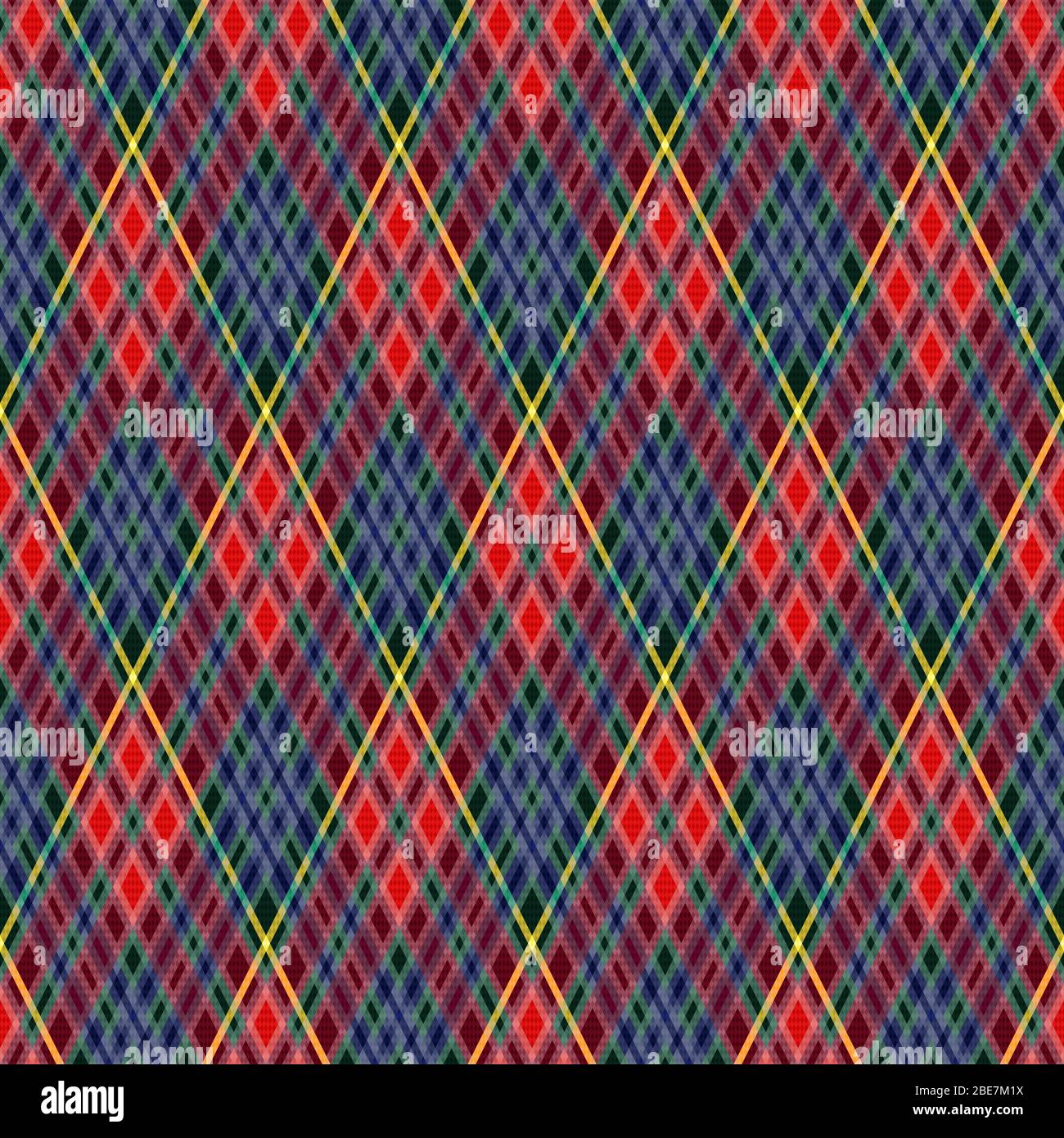 Rhombic seamless colorful with transparency effect, illustration ...