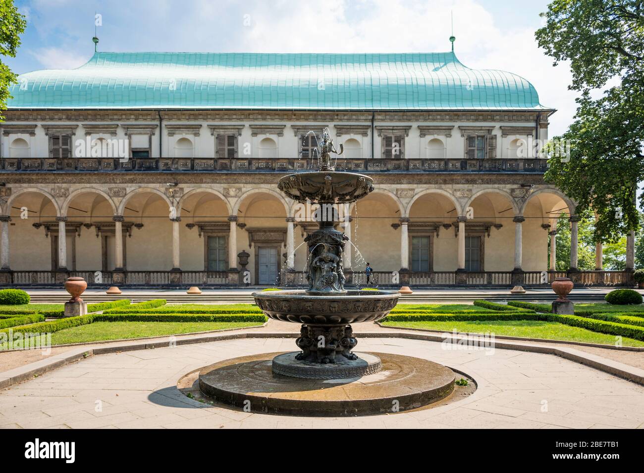 Queen annes summer palace prague hires stock photography and images