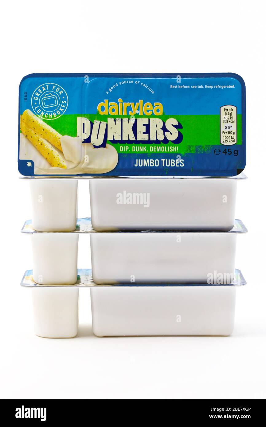 Dairylea dunkers on a white background Stock Photo Alamy