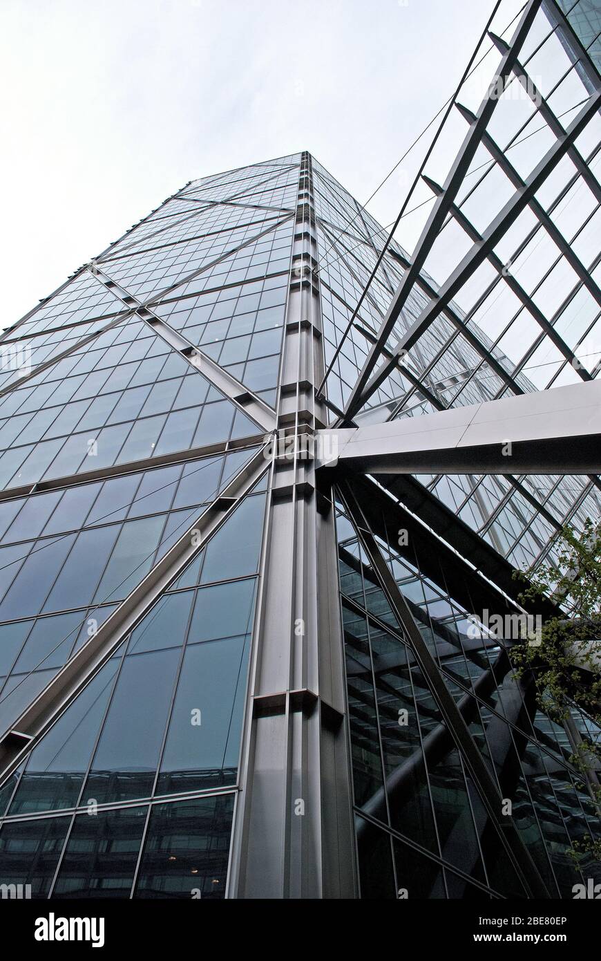 2000s Architecture Steel Glass Broadgate Tower, 201 Bishopsgate, City of London EC2 by SOM Stock Photo