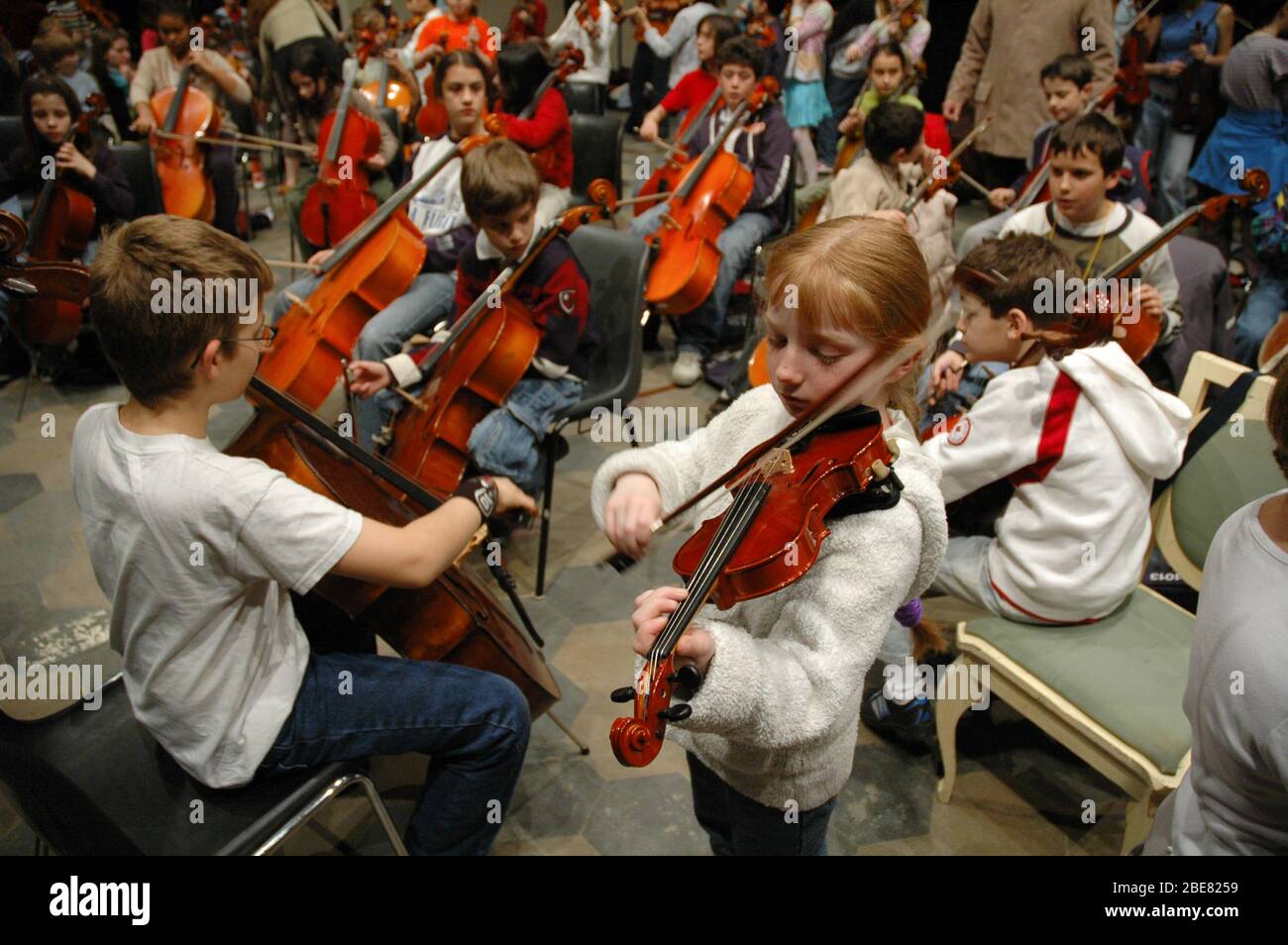 TURIN, ITALY April 2006 Music festival to introduce the Suzuki