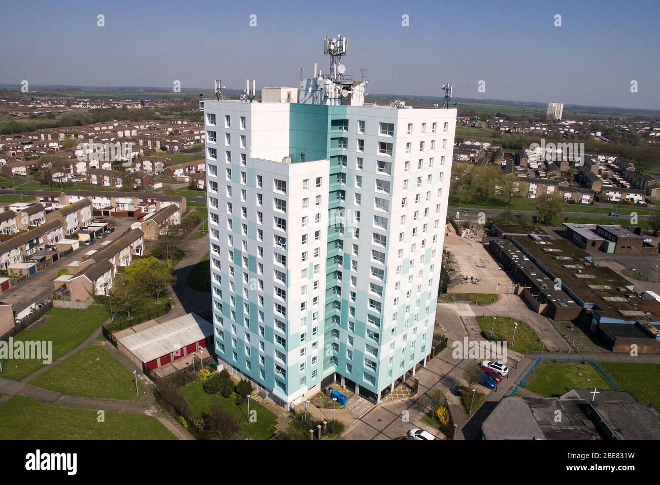 Bransholme housing estate, Hull Stock Photo Alamy
