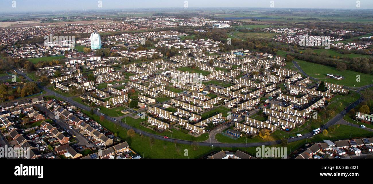 Bransholme housing estate, Hull Stock Photo Alamy