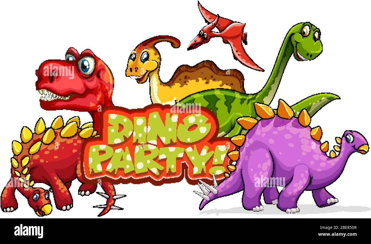 Dino party hi-res stock photography and images - Alamy