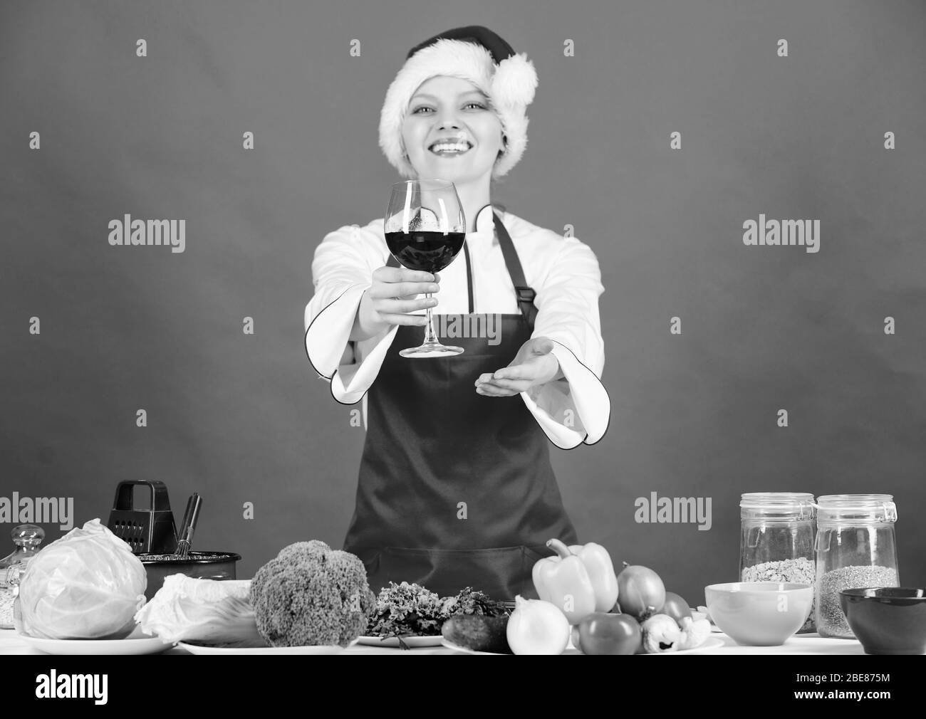 Christmas dinner stress Black and White Stock Photos & Images - Alamy