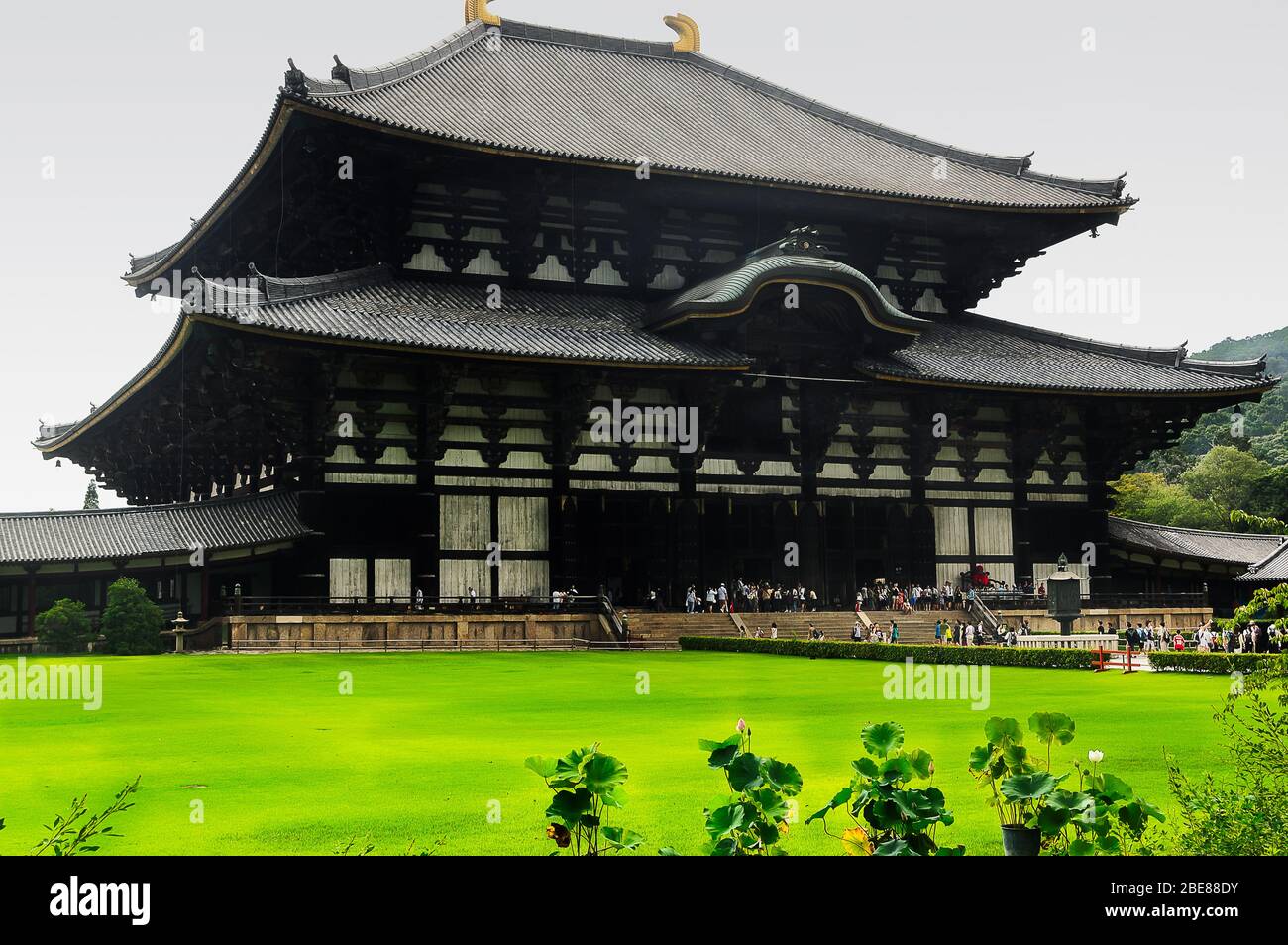 The Great Buddha Hall, Nara, Osaka, Japan Stock Photo