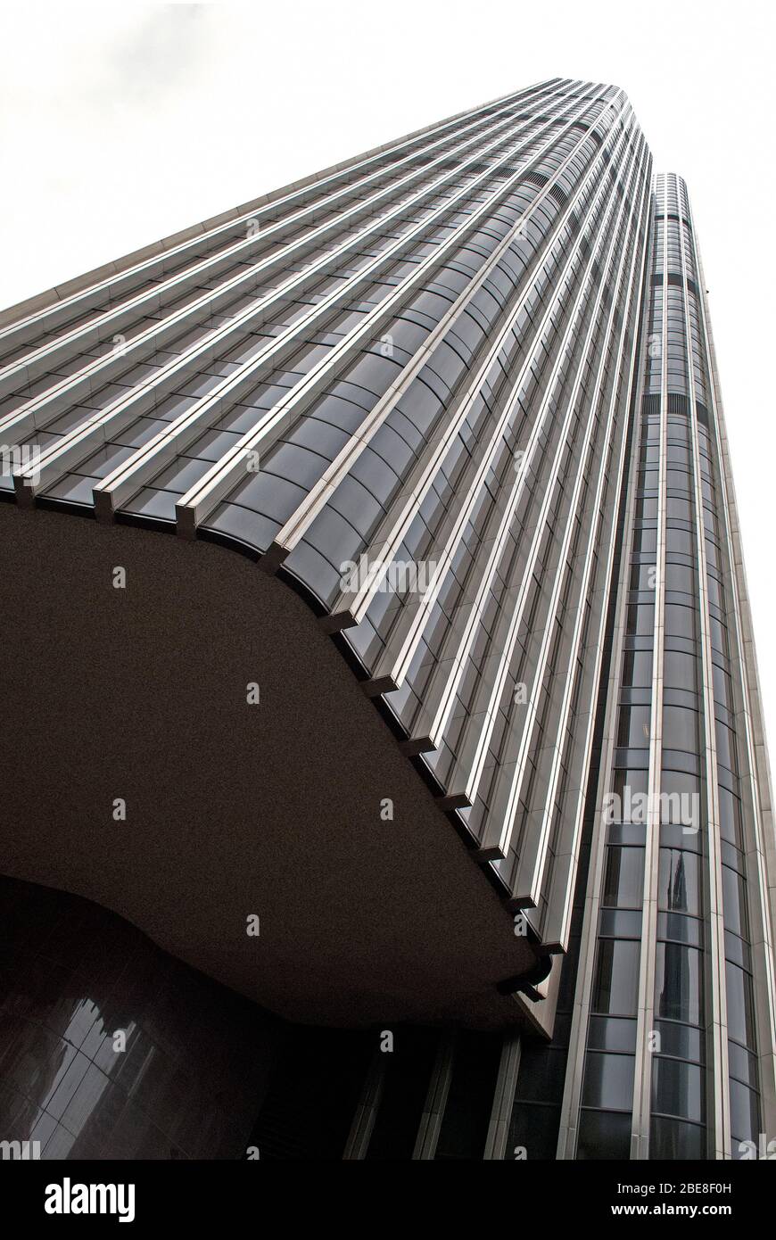 1970s Architecture Highrise Skyscraper Tower 42, 25 Old Broad Street, London EC2M by Richard Seifert & Partners GMW Architects Stock Photo