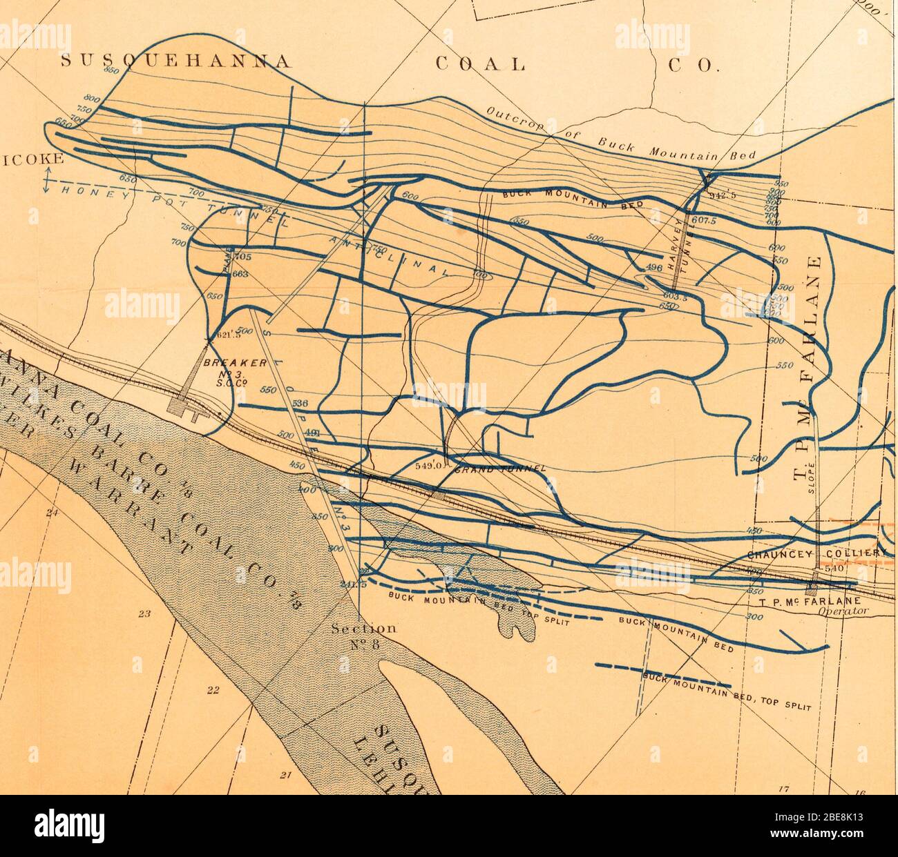 Coal Mine Map High Resolution Stock Photography and Images Alamy