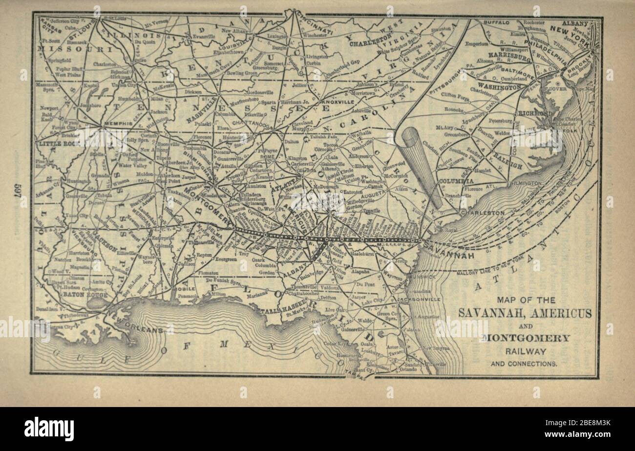 Americus and montgomery railway hires stock photography and images Alamy