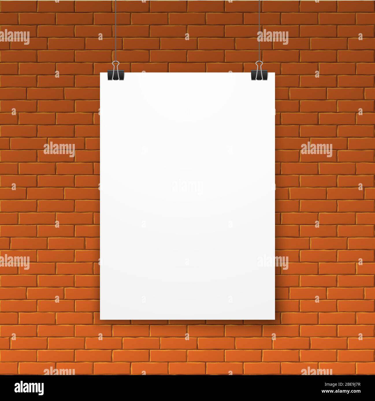 Blank poster background hi-res stock photography and images - Alamy
