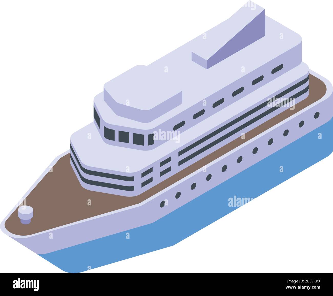 Cruise ship icon, isometric style Stock Vector Image & Art - Alamy