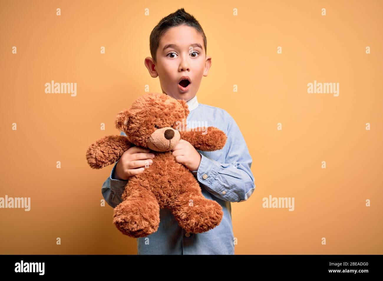 teddy bear that makes scary face