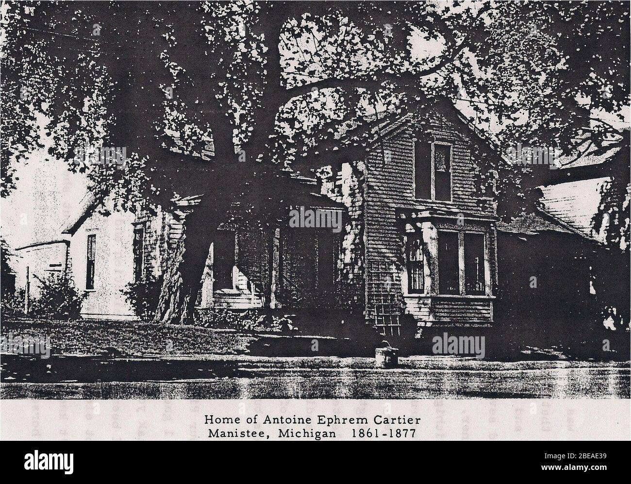 English: Home of Antoine Ephrem Cartier 