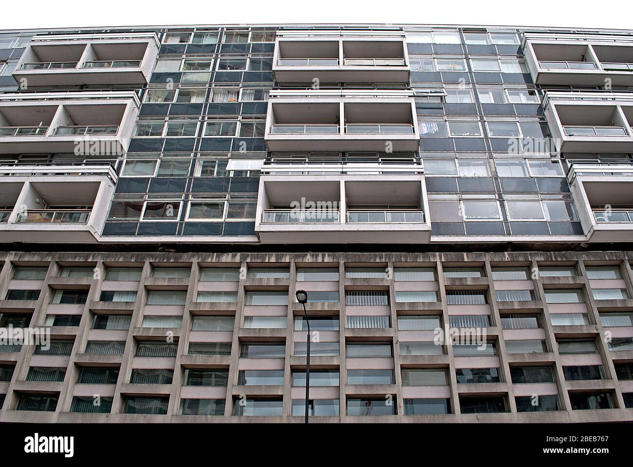 Concrete Modernist Modernism Architecture Highrise Tower Skyscraper Centre Point, West End, London WC2H 8LH by George Marsh Richard Seifert Stock Photo