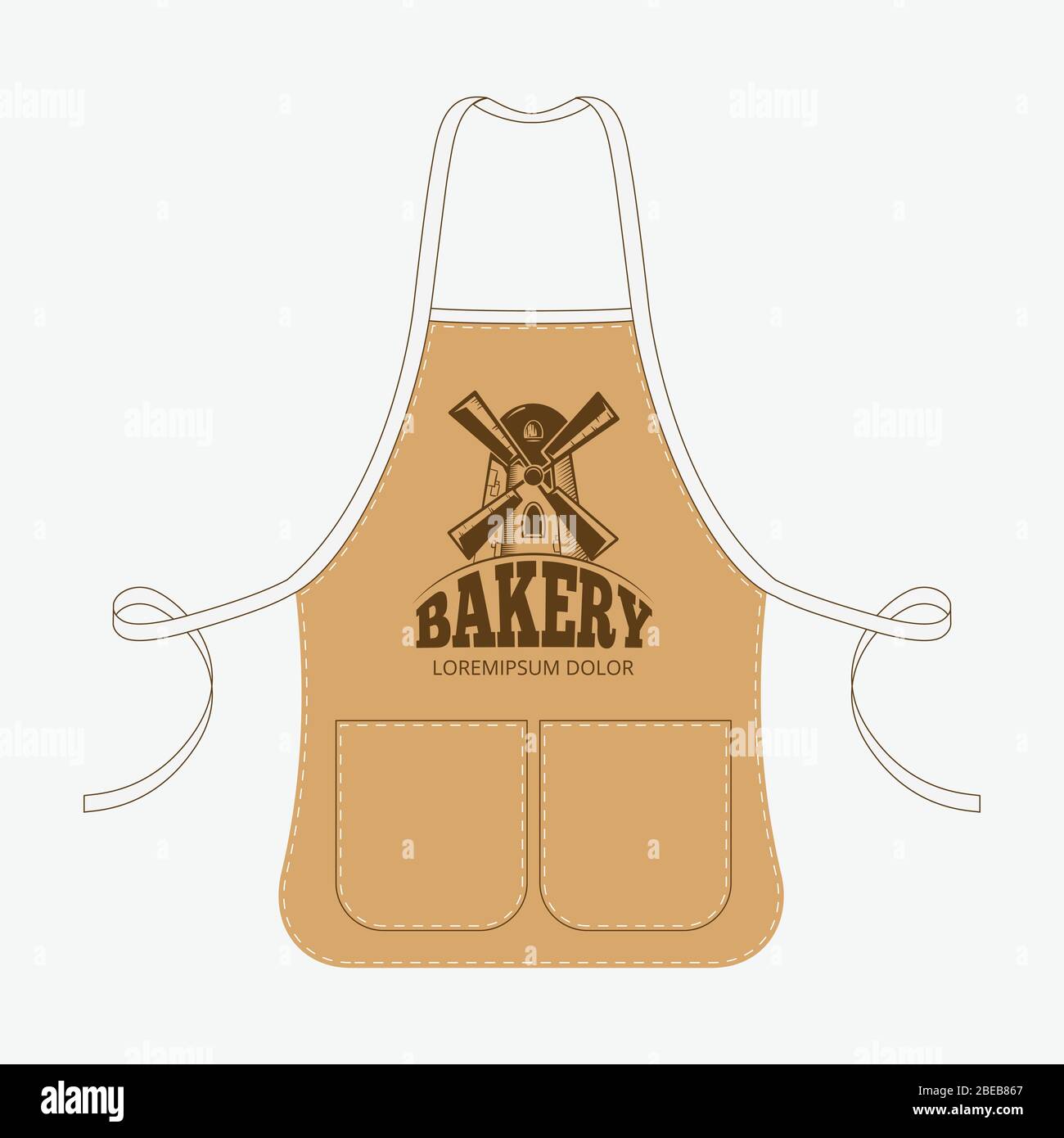 Apron Stock Vector Images - Alamy