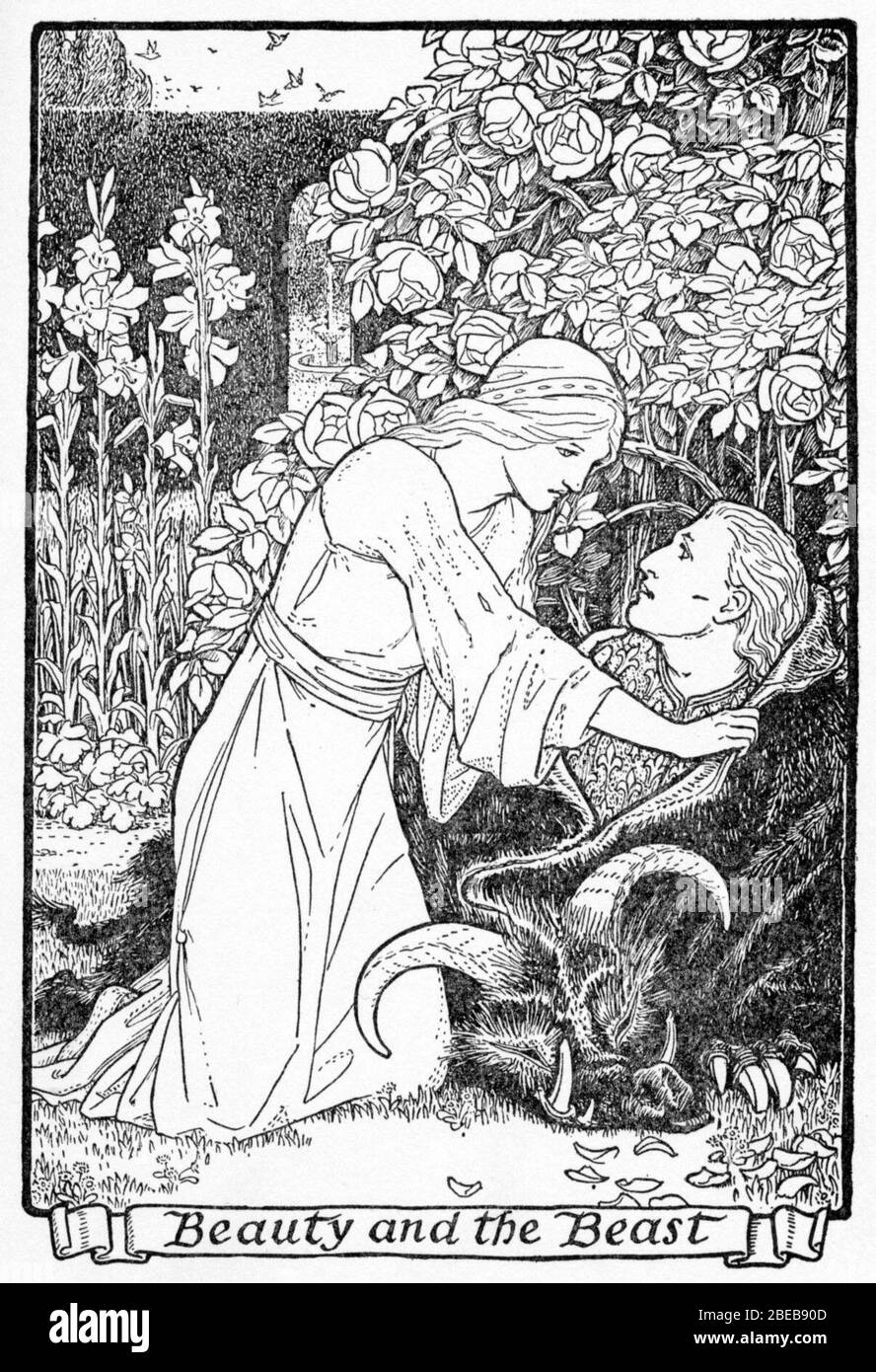 'English: Batten - Europa's Fairy Tales; 12 February 2014, 12:46:36; Books; John D. Batten; ' Stock Photo