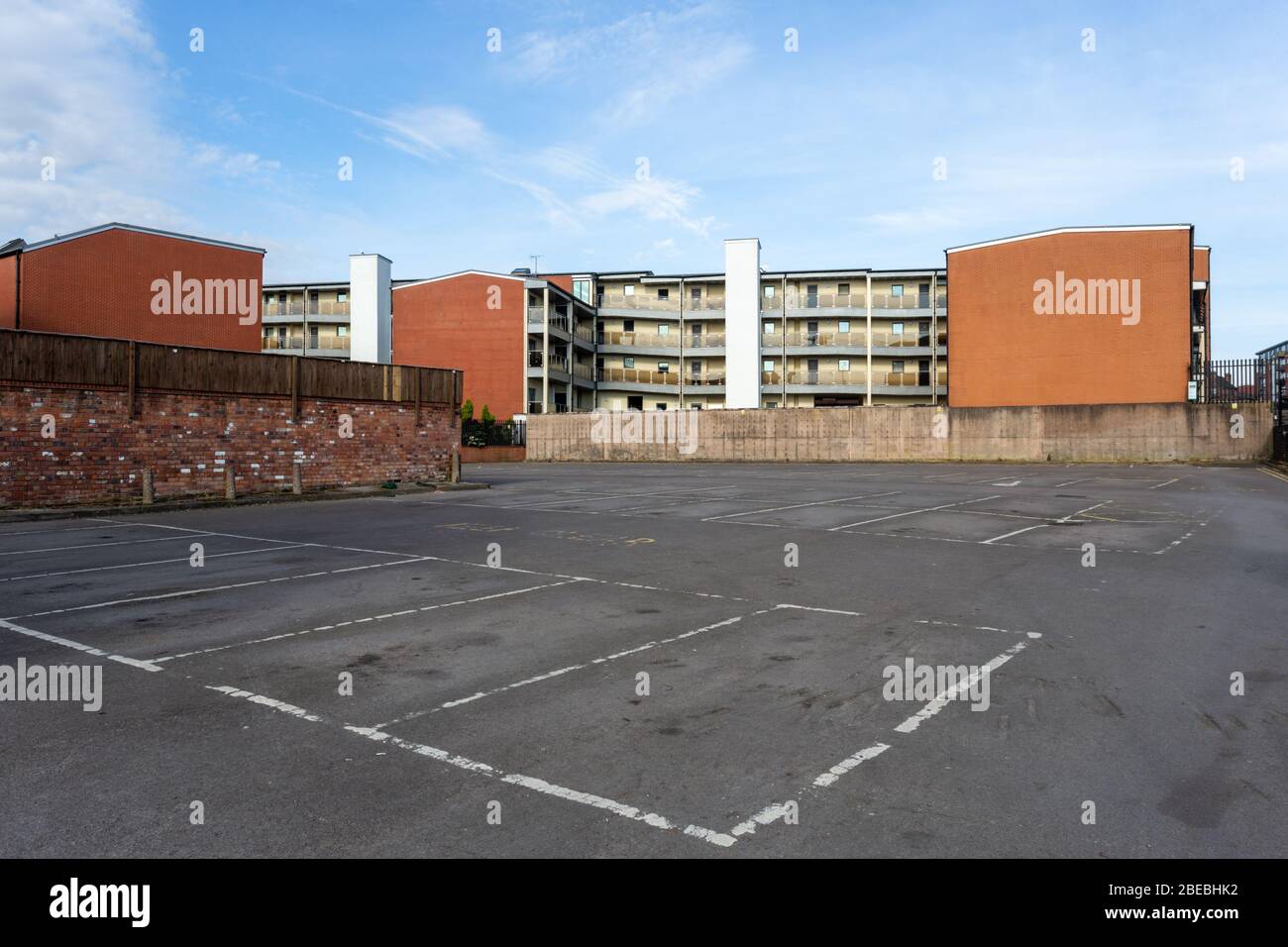 Empty car park hi-res stock photography and images - Alamy