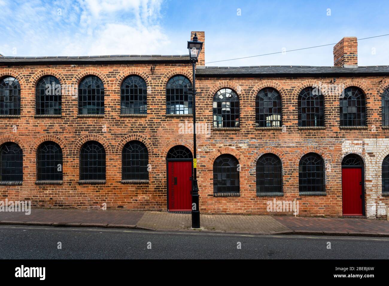Victorian factory building, Jewellery Quarter, Birmingham UK Stock Photo