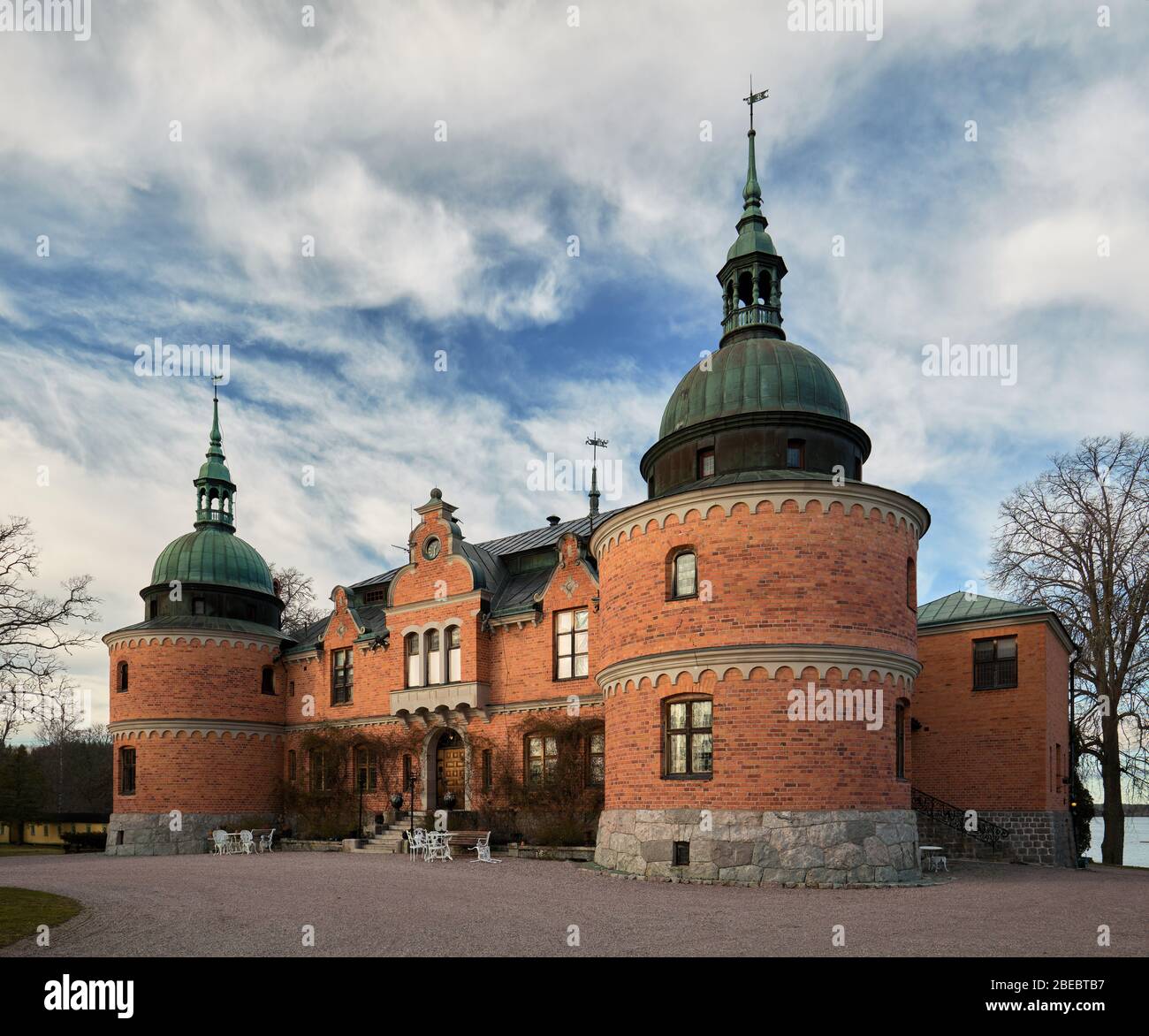 Rockelstad Castle between Nyköping and Eskilstuna, Sweden Stock Photo