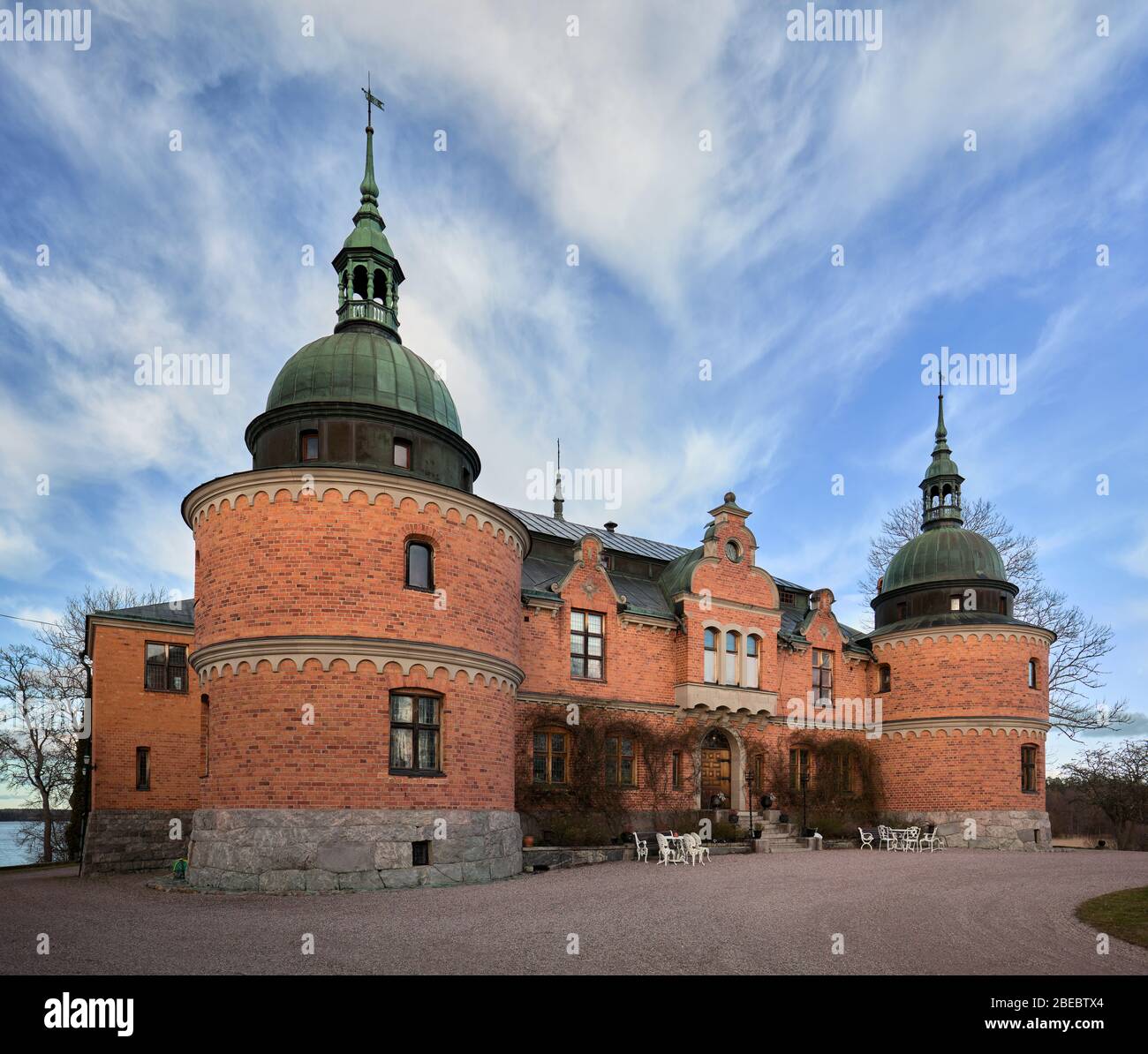 Rockelstad Castle between Nyköping and Eskilstuna, Sweden Stock Photo