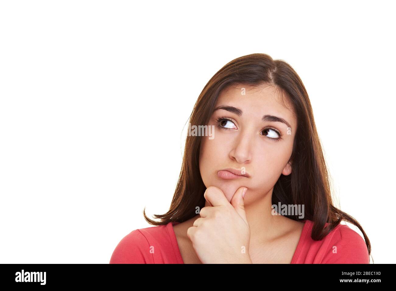 Someone Brooding Brooding uncertain hi-res stock photography and images - Alamy