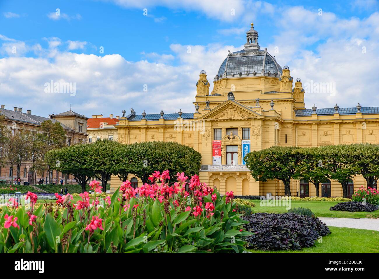 Art Pavilion, an art gallery in Zagreb, Croatia Stock Photo Alamy