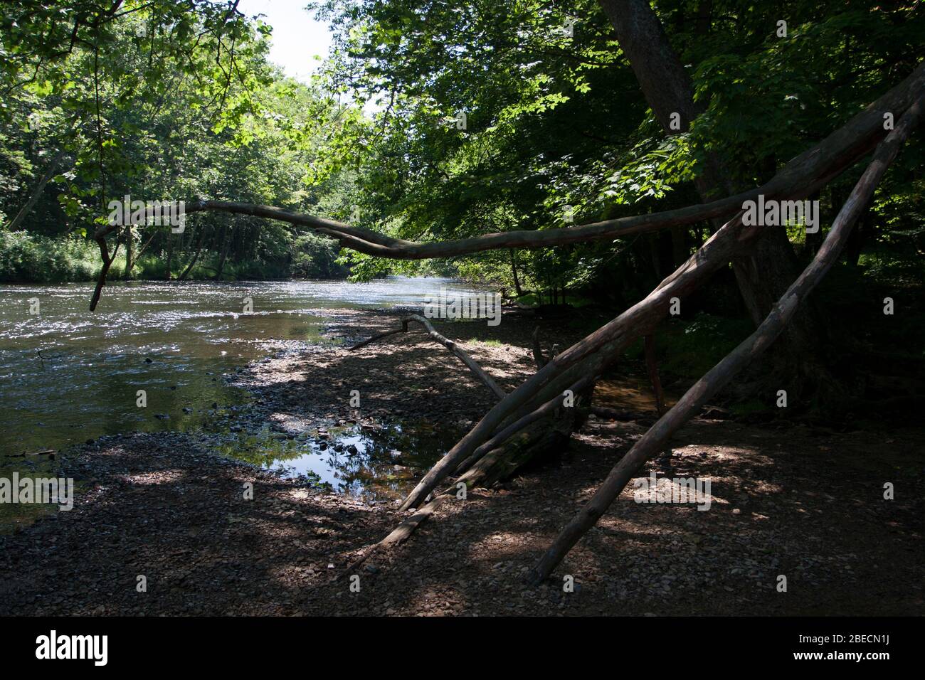 Mohican River, Ohio Stock Photo Alamy