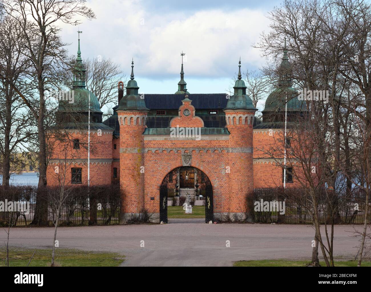 Rockelstad Castle between Nyköping and Eskilstuna, Sweden Stock Photo