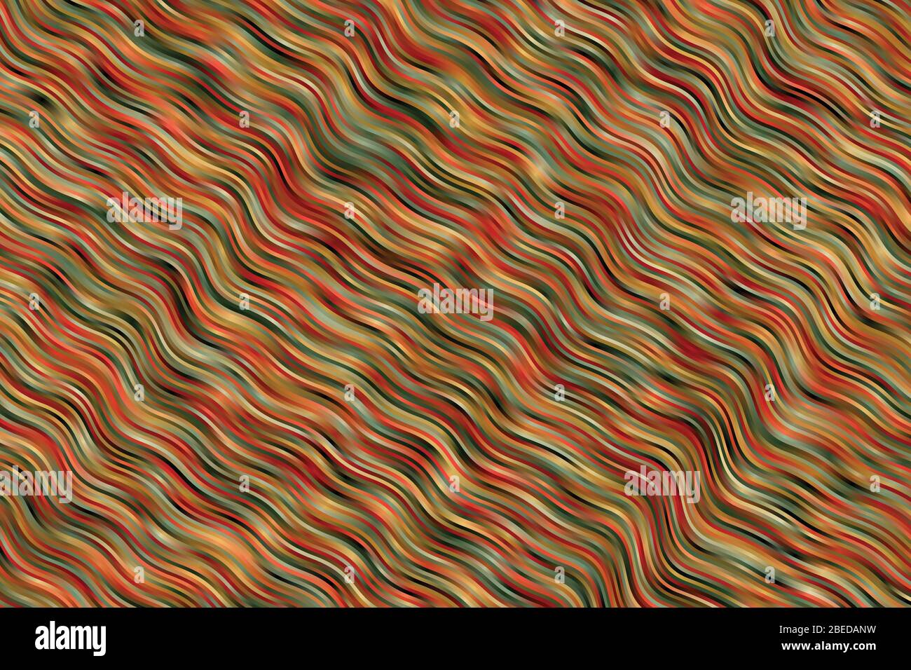 Green, yellow and red waves vector background Stock Vector Image & Art ...
