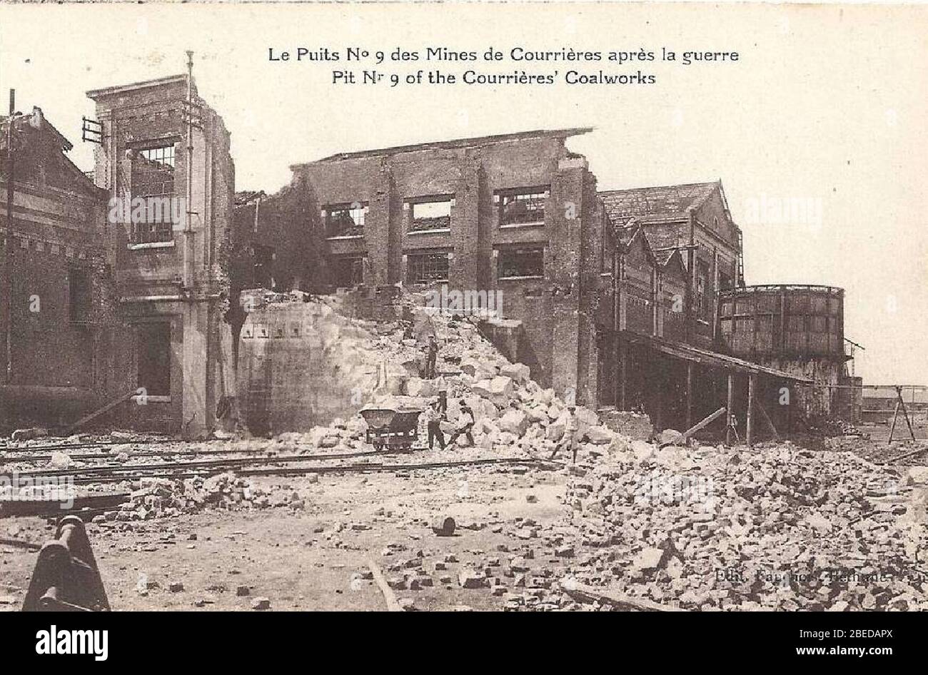 Carte Postale Ancienne - Vailly-sur-Aisne (02) - La Houille, Puits N°1 - Début 1900