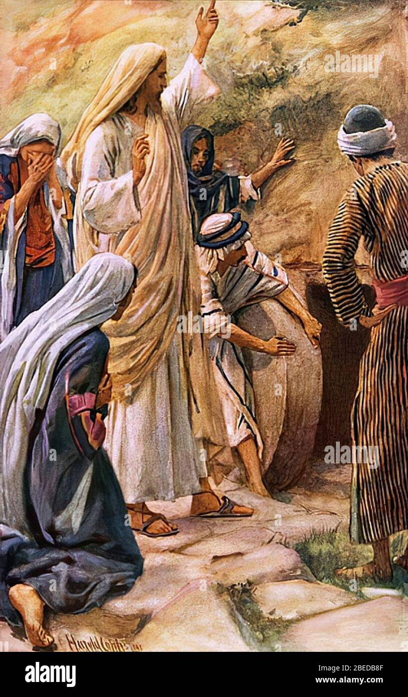 Lazarus come forth hi-res stock photography and images - Alamy