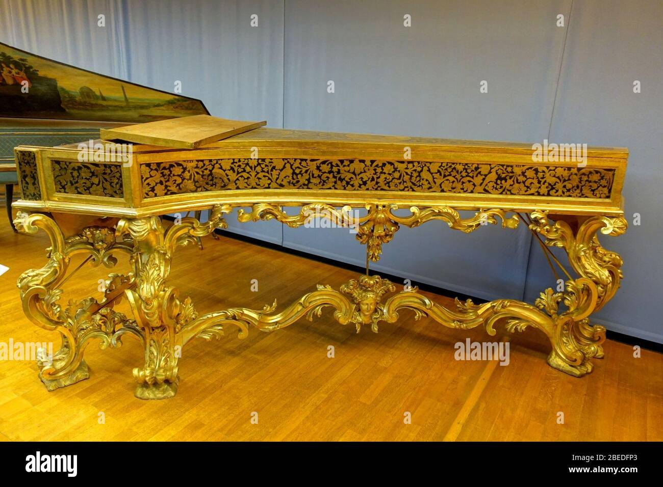 Harpsichord, Carlo Grimaldi, Messina, 1697 Stock Photo Alamy