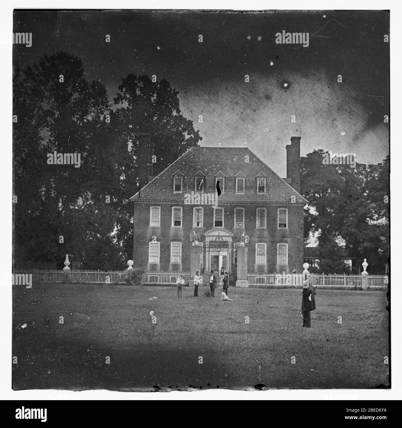 Harrison's Landing, Virginia. 'Westover' near Harrison's Landing on the