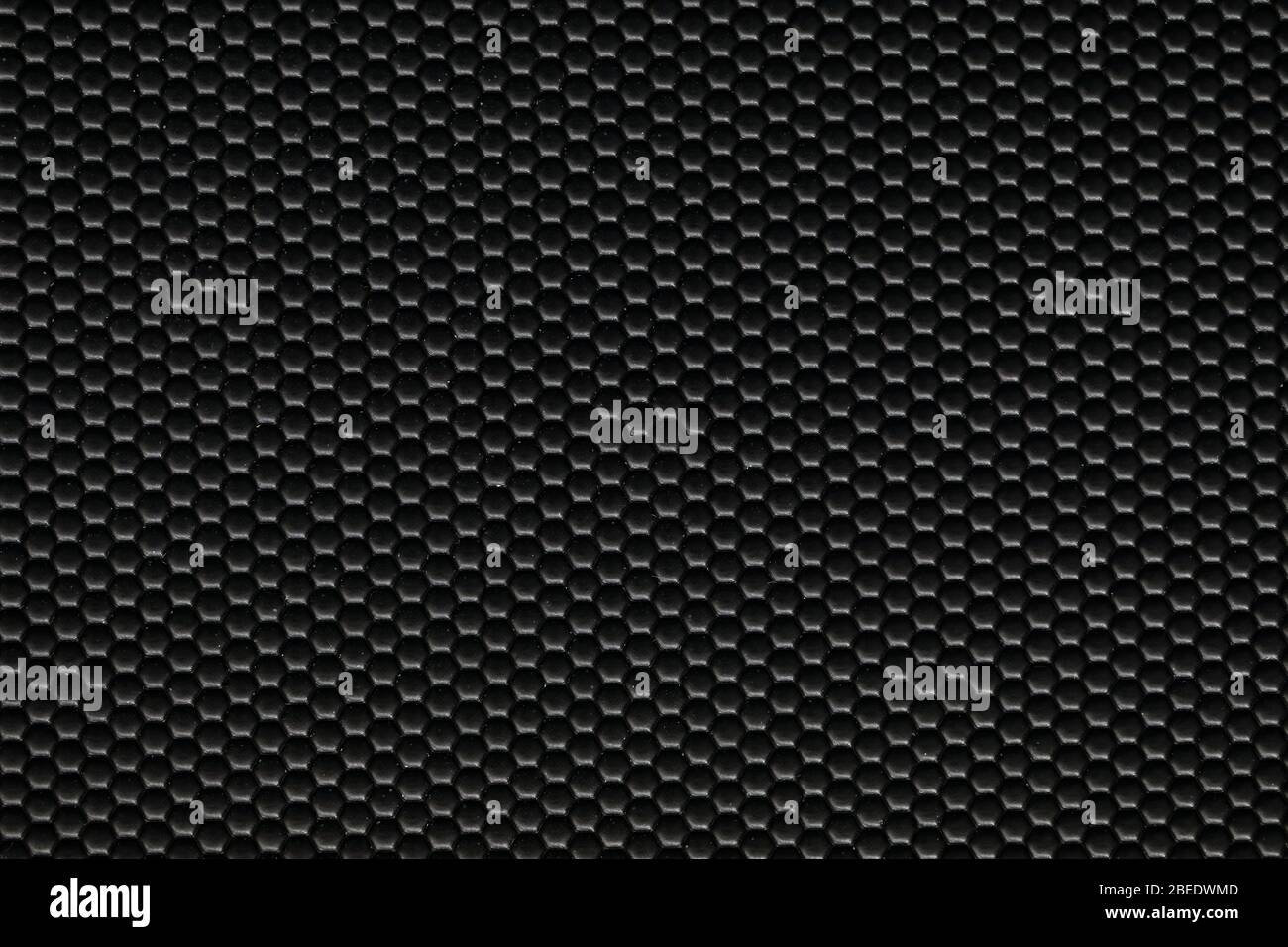 Black artificial textured leather material background Stock Photo