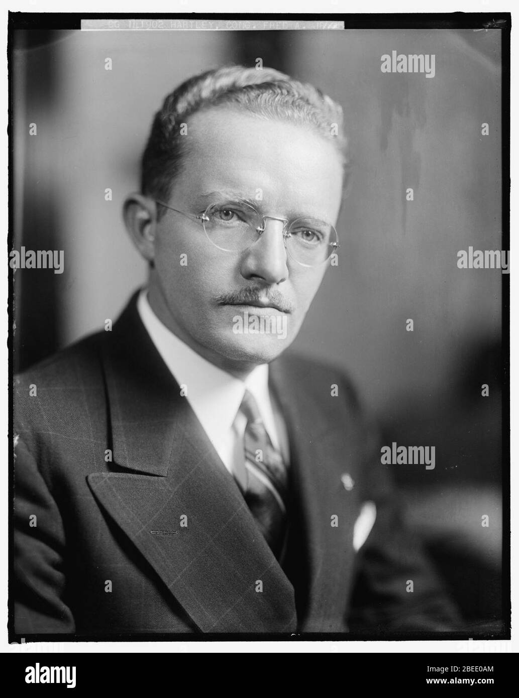 HARTLEY, FRED A., JR., REPRESENTATIVE Stock Photo Alamy