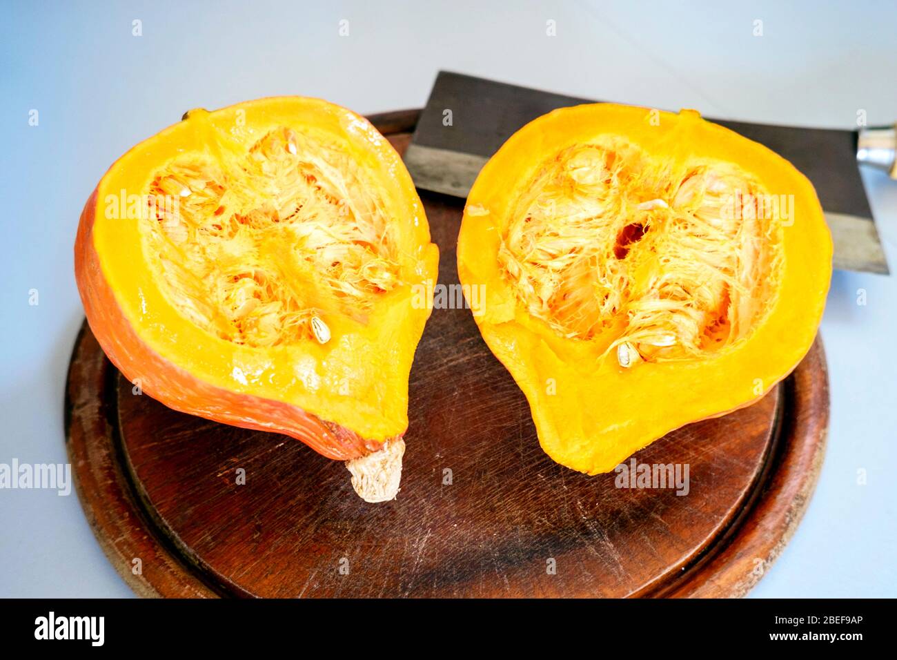 Red Kuri Squash Stock Photo Alamy