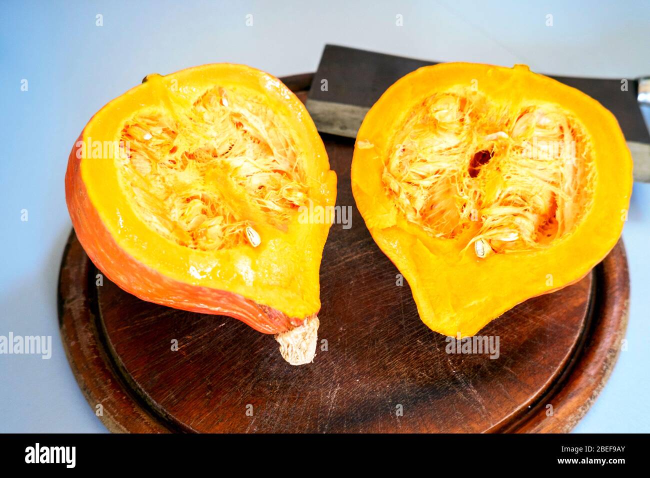 Red Kuri Squash Stock Photo Alamy