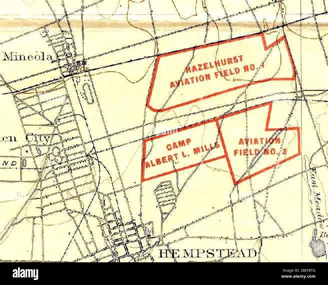 Hazelhurst Field Map Stock Photo Alamy