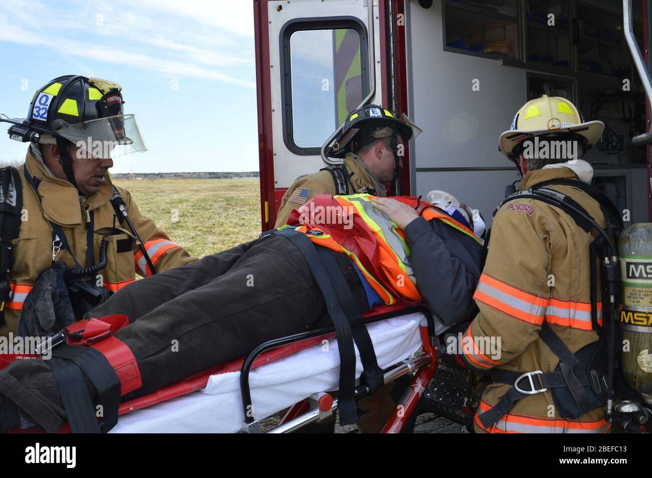 Hazmat response training exercise 130320 Stock Photo Alamy