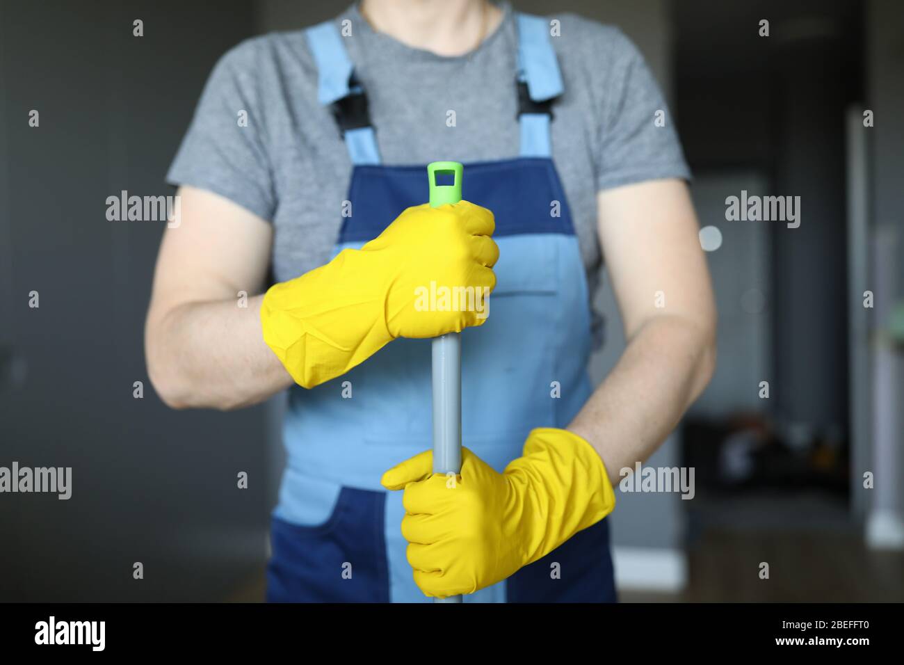 Handyman or disposable man Stock Photo Alamy