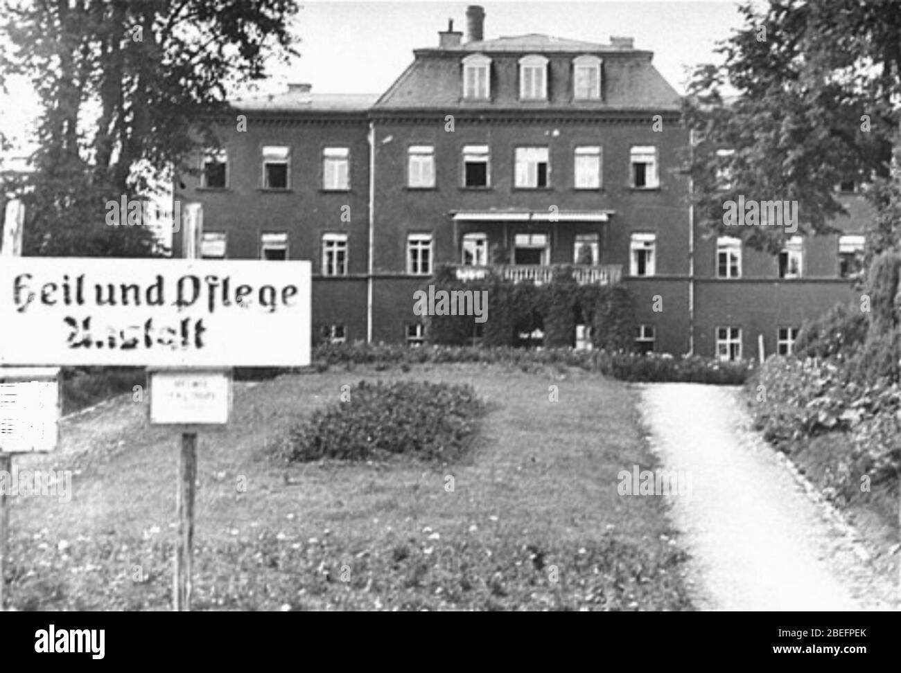 Pflegeanstalt Black and White Stock Photos & Images Alamy