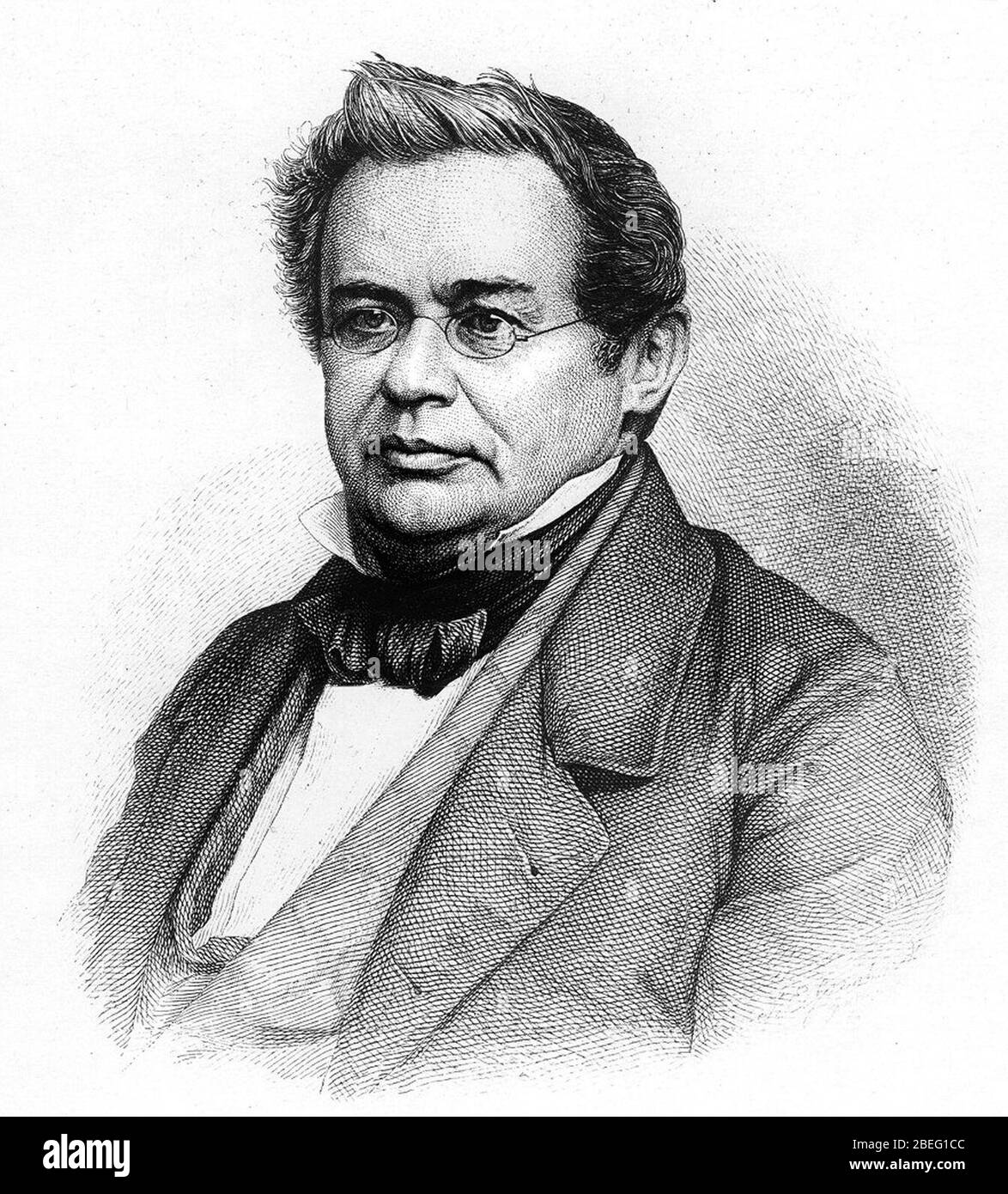 Heinrich Friedrich Emil Lenz. Stock Photo