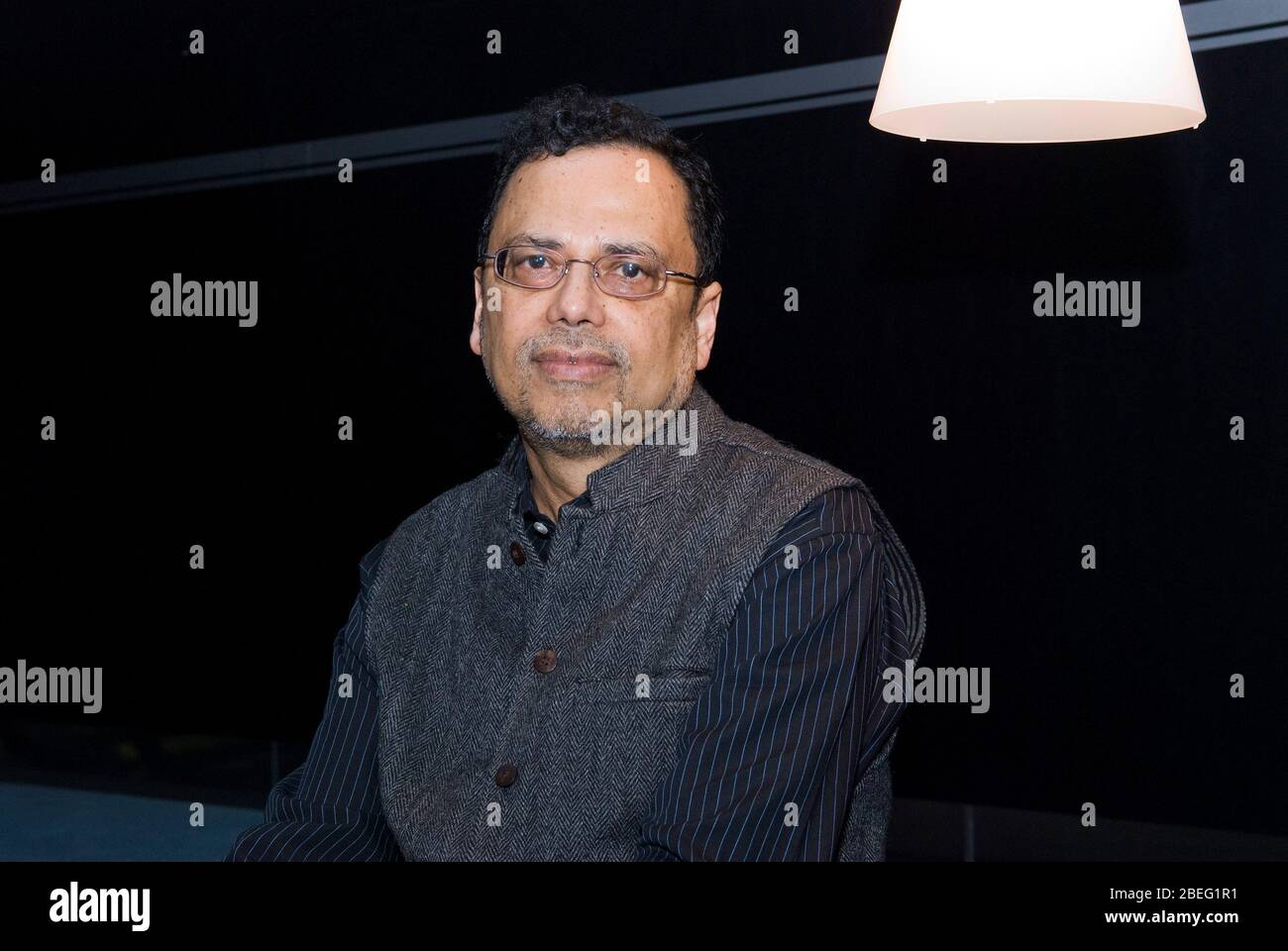 Dipesh Chakrabarty (born 1948, in Kolkata, India) is an Indian historian, who has also made contributions to postcolonial theory and subaltern studies. Stock Photo