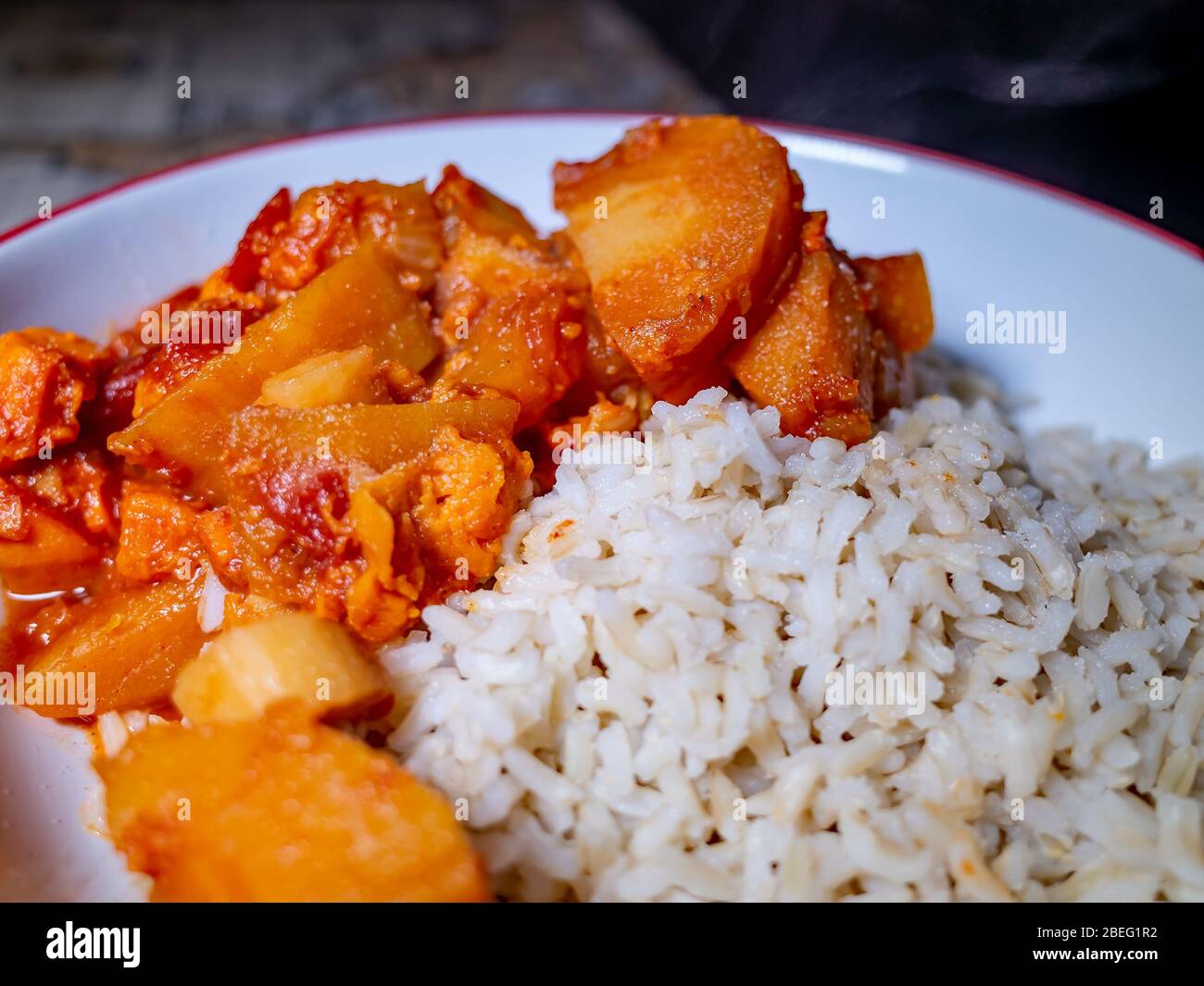 Brown Wholegrain Basmati Rice High Resolution Stock Photography and ...
