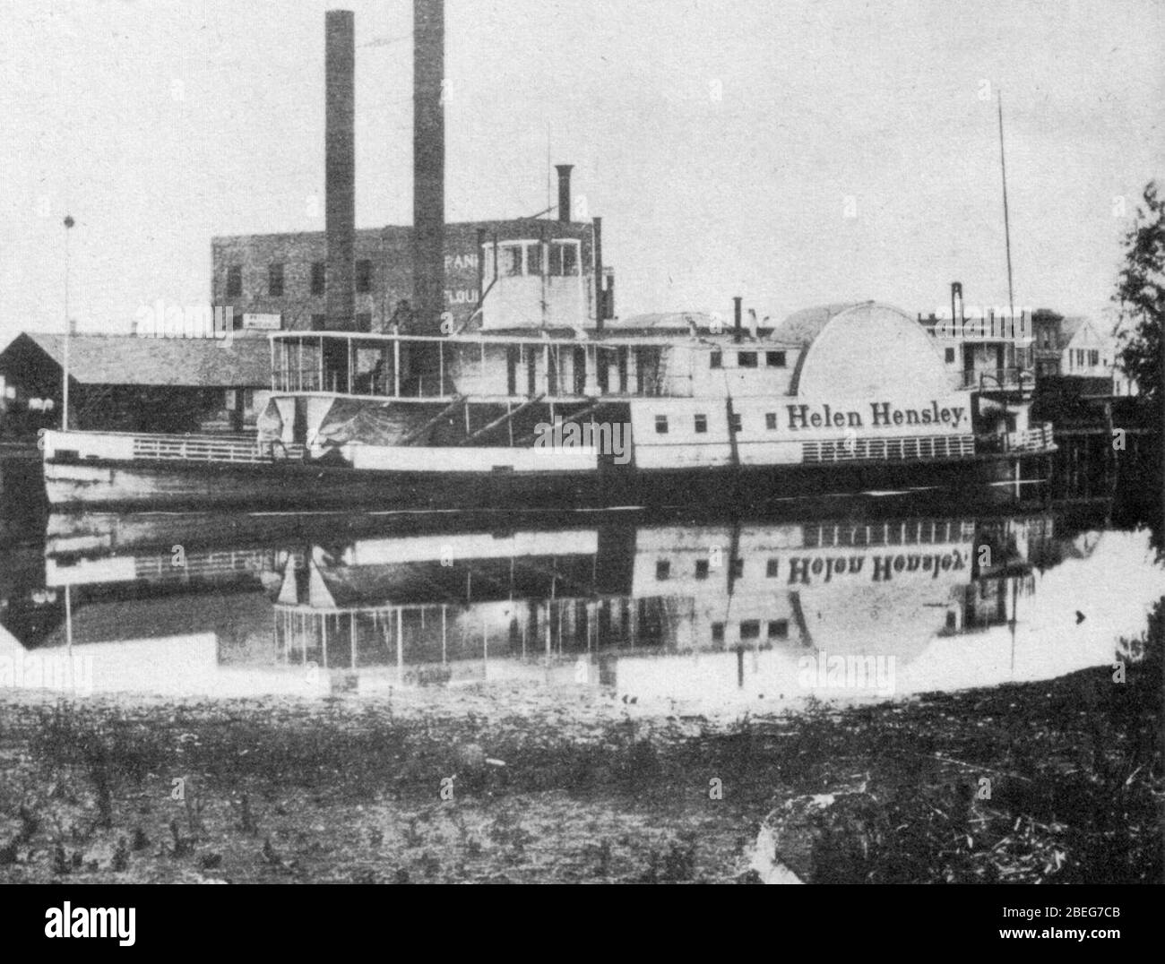 Helen Hensley (sidewheeler Stock Photo Alamy
