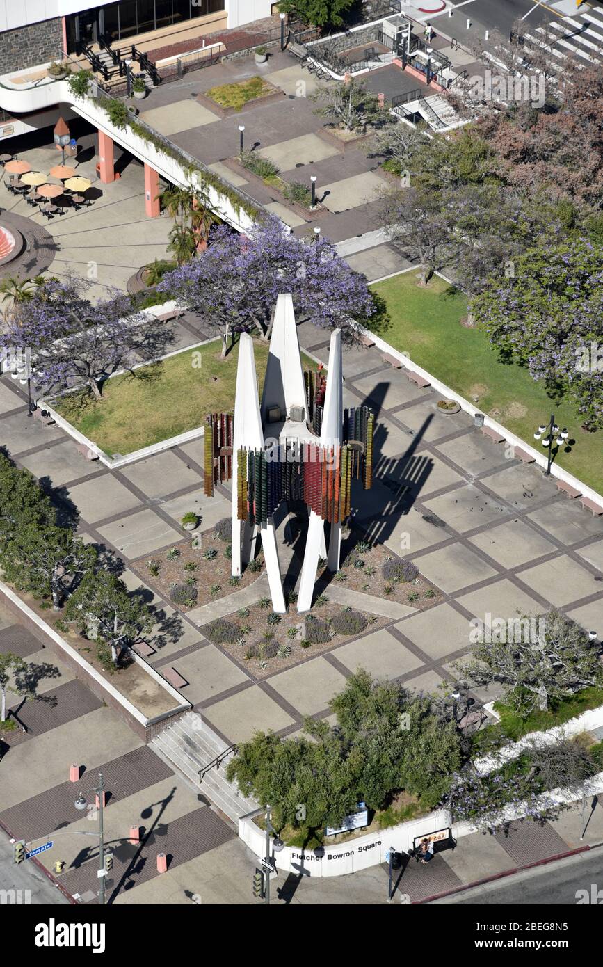 LOS ANGELES, CA/USA January 9, 2019 The Triforium Sculpture in