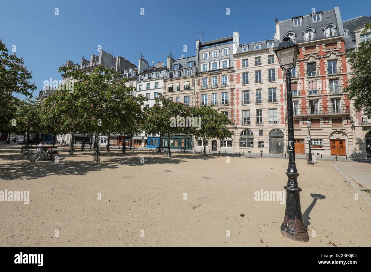 Place DAUPHINE, PARIS Stock Photo