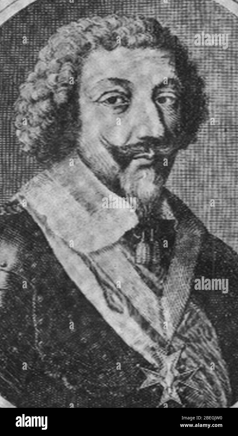 Henri de Schomberg (1574-1632). Stock Photo